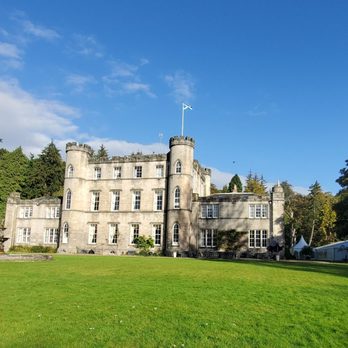 Melville Castle Hotel - Back of the castle - Hotels Near Me - Edinburgh, MLN