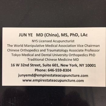Empire State Acupuncture - Acupuncture Near Me - New York, New York Empire State Acupuncture - Acupuncture Near Me - New York, New York
