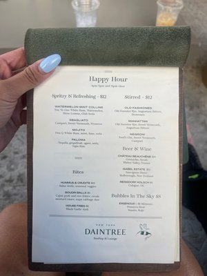 Menu photo 4 Daintree New York, NY