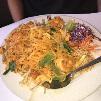 Thai Spice - Shrimp pad Thai- lunch. Huge & yummmy - Thai Near Me - Los Gatos, California Thai Spice - Shrimp pad Thai- lunch. Huge & yummmy - Thai Near Me - Los Gatos, California