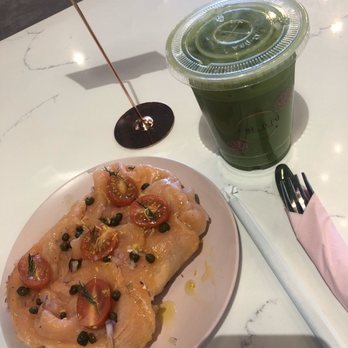 Cafe Lola - That watered down matcha rose drink was $6 (small size) and the Barney's toast was $12. Lord almighty - Cafes Near Me - Henderson, Nevada Cafe Lola - That watered down matcha rose drink was $6 (small size) and the Barney's toast was $12. Lord almighty - Cafes Near Me - Henderson, Nevada