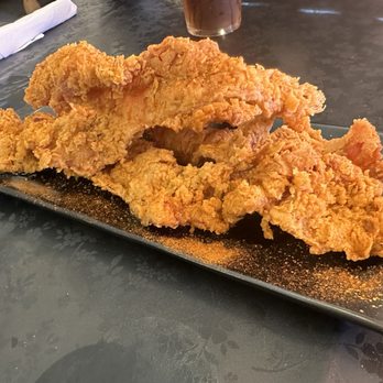 Angus & Ale - Deep fried bacon, a little dry, but we enjoyed it - American Near Me - Berkeley Springs, West Virginia