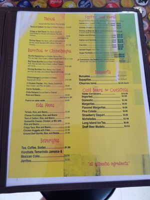 Menu photo 1 Elbita's Mexican Restaurant Sugar Land, TX Menu photo 1 Elbita's Mexican Restaurant Sugar Land, TX