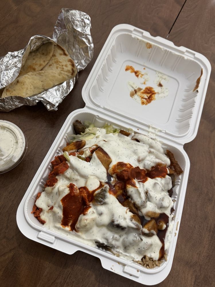Food from Hamza & Madina Halal Food