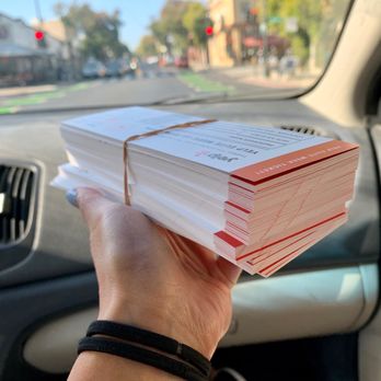 Green Copy - Stack of custom marketing prints - Printing Services Near Me - Oakland, California