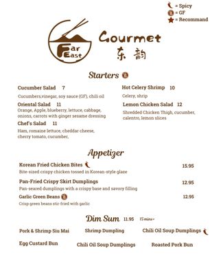 Menu photo 2 Far East Gourmet Middletown, NY Menu photo 2 Far East Gourmet Middletown, NY