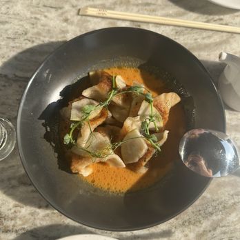 Rooftop At Nobu Hotel Chicago - Waygu dumplings A5 MIYAZAKI WAGYU GYOZA (4pc Min.) - Japanese Near Me - Chicago, Illinois