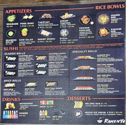 Menu photo 3 RamenYa Branchburg, NJ