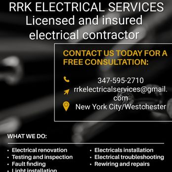 Rrk Electrical Services - Electricians Near Me - Bronx, New York Rrk Electrical Services - Electricians Near Me - Bronx, New York