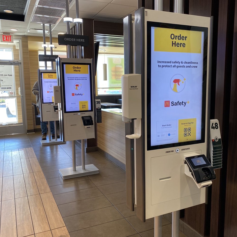 McDonald's - an order sign in a restaurant - Fast Food Near Me - Ellensburg, Washington