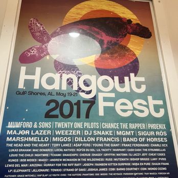The Hangout - Pretty good lineup. - Music Venues Near Me - Gulf Shores, Alabama The Hangout - Pretty good lineup. - Music Venues Near Me - Gulf Shores, Alabama