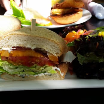 Solbar - The BLT sandwich served on an English muffin - New American Near Me - Calistoga, California