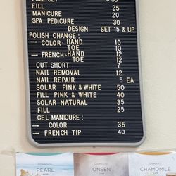 Nail Focus - Price list