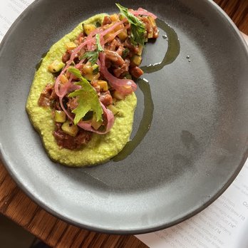 The Anchorage - Lamb Tartare - New American Near Me - Greenville, South Carolina The Anchorage - Lamb Tartare - New American Near Me - Greenville, South Carolina