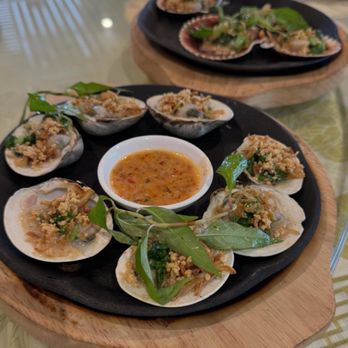Ocean Grill & Bar - O11. S iep Nuong Mo Hnh (1)Grilled scallop w/ scallion oil - Vietnamese Near Me - Chicago, Illinois Ocean Grill & Bar - O11. S iep Nuong Mo Hnh (1)Grilled scallop w/ scallion oil - Vietnamese Near Me - Chicago, Illinois