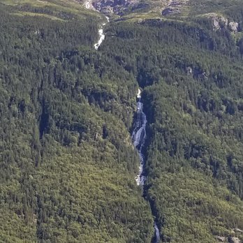 Ocean Raft Alaska - Waterfall - Tours Near Me