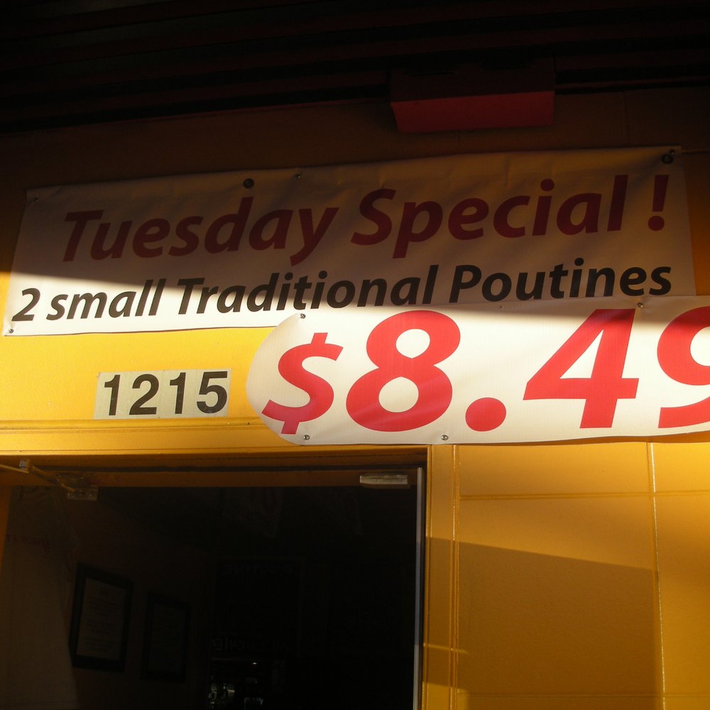 La Belle Patate - Tuesday poutine special~ - Poutineries Near Me - Vancouver, British Columbia La Belle Patate - Tuesday poutine special~ - Poutineries Near Me - Vancouver, British Columbia