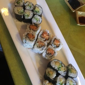Asian Bistro - Avocado Roll and Spicy Salmon Roll - Asian Fusion Near Me - Alexandria, Virginia