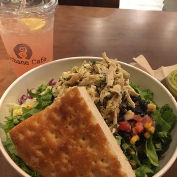 Urbane Cafe - Lemonade (with a splash of Shirley Temple) and the cilantro chicken salad - Sandwiches Near Me - Pasadena, California Urbane Cafe - Lemonade (with a splash of Shirley Temple) and the cilantro chicken salad - Sandwiches Near Me - Pasadena, California