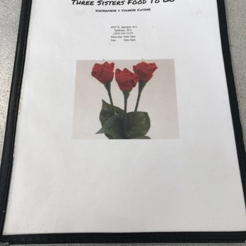 Three Sisters Food To Go - Menu - Vietnamese Near Me - Spokane, Washington Three Sisters Food To Go - Menu - Vietnamese Near Me - Spokane, Washington