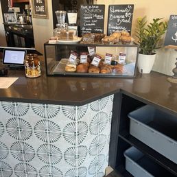 Pastry shelf & ordering counter Pastry shelf & ordering counter