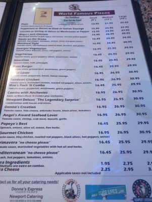 Menu photo 1 Newport Restaurant Ottawa, ON Menu photo 1 Newport Restaurant Ottawa, ON
