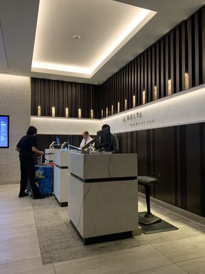 Delta One Lounge at LAX by null