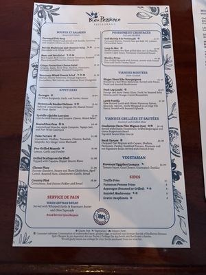 Menu photo 1 Bleu Provence Naples, FL Menu photo 1 Bleu Provence Naples, FL