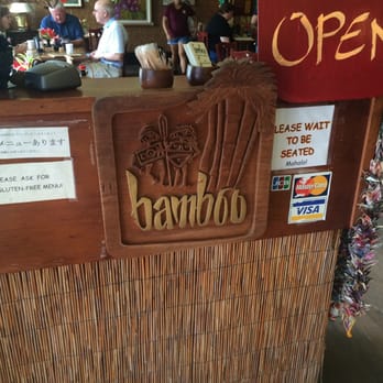 Bamboo Restaurant - Front desk - Hawaiian Near Me - Hawi, Hawaii