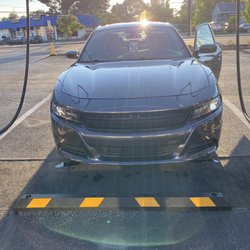 Elmer's Auto Body - Damaged front bumper