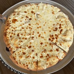 White Garlic Pizza