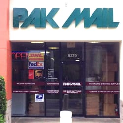 PakMail - Store front