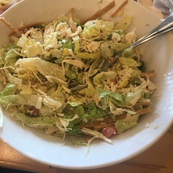 Rubio's Coastal Grill - After 6 pieces of chicken was eaten. There was the entire bowl of lettuce is left. - Mexican Near Me - La Jolla, California Rubio's Coastal Grill - After 6 pieces of chicken was eaten. There was the entire bowl of lettuce is left. - Mexican Near Me - La Jolla, California