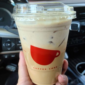 Coffee Code Espresso Bar - Iced peanut butter cream top latte - Coffee & Tea Near Me - Fullerton, California Coffee Code Espresso Bar - Iced peanut butter cream top latte - Coffee & Tea Near Me - Fullerton, California