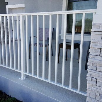 Uncle Mike's Quality Services - Aluminum hand rails for your porch! - Painters Near Me
