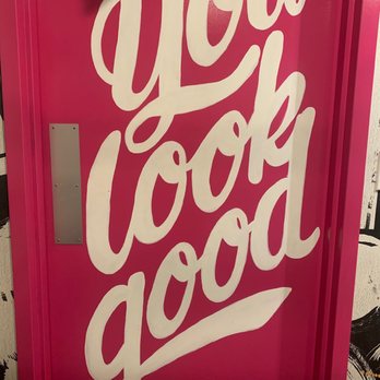 Civility Social House - Bathroom door is a hype - Cocktail Bars Near Me - Somerville, Massachusetts