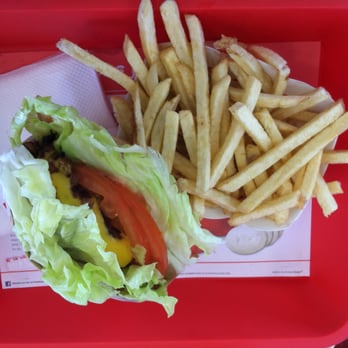 In-N-Out Burger - Protein style cheeseburger! and the best fries in the west coast! - Burgers Near Me - Burbank, California In-N-Out Burger - Protein style cheeseburger! and the best fries in the west coast! - Burgers Near Me - Burbank, California