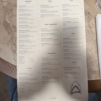 Great White - Menu - Breakfast & Brunch Near Me - Los Angeles, California
