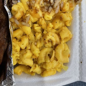 Jam Rock BBQ Jerk - Overcooked Mac & Cheese, literally turns to mush in your mouth. - Barbeque Near Me - Naperville, Illinois Jam Rock BBQ Jerk - Overcooked Mac & Cheese, literally turns to mush in your mouth. - Barbeque Near Me - Naperville, Illinois