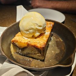 Butterscotch bread pudding!