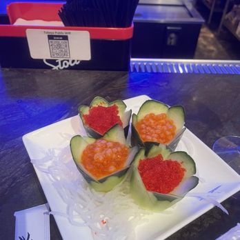 Takeya Japanese Steak House - Salmon Roe and Masago - Japanese Near Me - Ormond Beach, Florida
