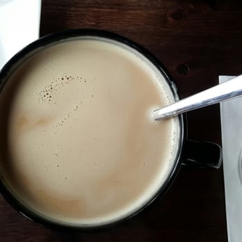 Bubblefish - Hot milk tea!! Delicious! - Taiwanese Near Me - Philadelphia, Pennsylvania