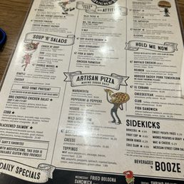 Menu Menu