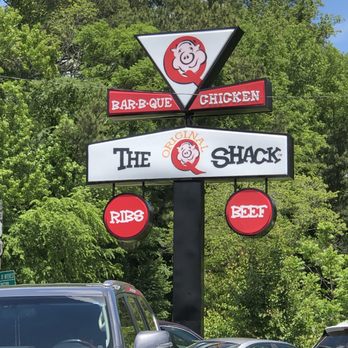 The Original Q Shack - Sign - Barbeque Near Me - Durham, North Carolina The Original Q Shack - Sign - Barbeque Near Me - Durham, North Carolina
