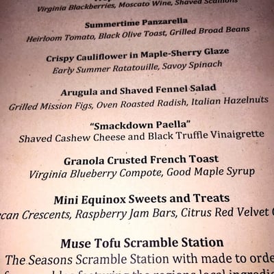 Menu photo 8 Equinox on 19th Washington, DC, DC Menu photo 8 Equinox on 19th Washington, DC, DC