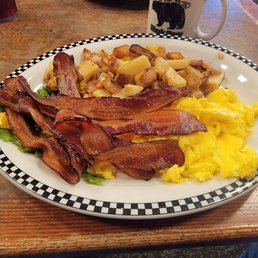 The bacon plate. The bacon plate.