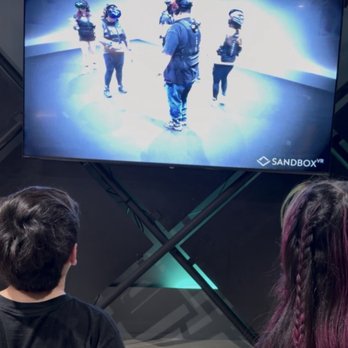 Sandbox VR - Viewing the video footage of our experience - Virtual Reality Centers Near Me - Las Vegas, Nevada Sandbox VR - Viewing the video footage of our experience - Virtual Reality Centers Near Me - Las Vegas, Nevada