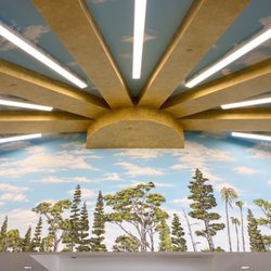 Dunn-Edwards Paints - Finished library ceiling.