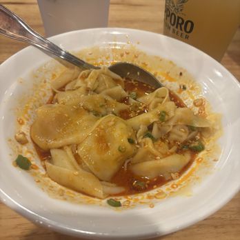 Sichuan Bistro - Wontons in spicy oil. - Chinese Near Me - Beaverton, Oregon