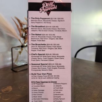 Dirty Pepperoni - Pizza menu - Pizza Near Me - Long Beach, California Dirty Pepperoni - Pizza menu - Pizza Near Me - Long Beach, California